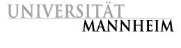 Logo der Universität Mannheim